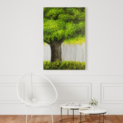 Toile 24 x 36 - Gros arbre vert