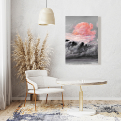 Canvas 24 x 36 - Pink clouds