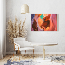 Canvas 24 x 36 - Inside view of antelope canyon