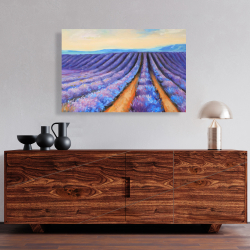 Toile 24 x 36 - Champs de lavande