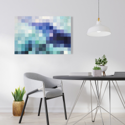Canvas 24 x 36 - Pixelized landscape