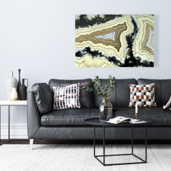 Toile 24 x 36 - Agate en dentelle