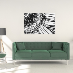 Canvas 24 x 36 - Gerbera flower