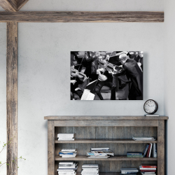 Canvas 24 x 36 - Symphony orchestra performing