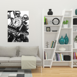 Toile 24 x 36 - Moto réaliste