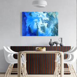 Canvas 24 x 36 - Satellite view of the mergui islands