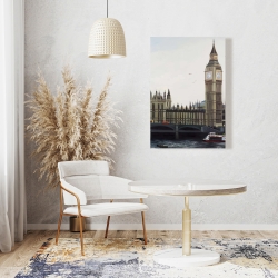 Canvas 24 x 36 - Big ben clock elizabeth tower in london