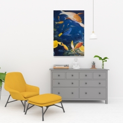 Toile 24 x 36 - Poissons colorés sous l'océan