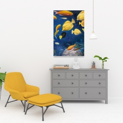 Canvas 24 x 36 - Fish under the sea