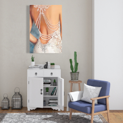 Canvas 24 x 36 - Wedding dress