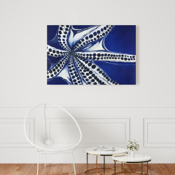 Canvas 24 x 36 - Swimming octopus