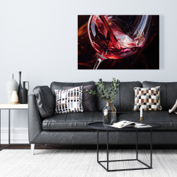 Canvas 24 x 36 - Wine glass