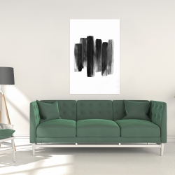 Toile 24 x 36 - Formes noires