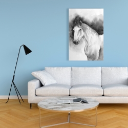 Toile 24 x 36 - Domino le cheval