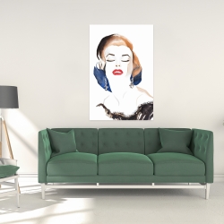 Canvas 24 x 36 - Vintage chic marilyne monroe