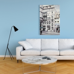 Toile 24 x 36 - Scène de rue en allemagne
