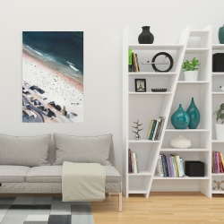 Canvas 24 x 36 - Hot day at the beach
