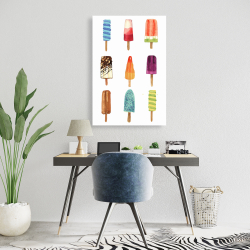 Canvas 24 x 36 - Iced lollipop