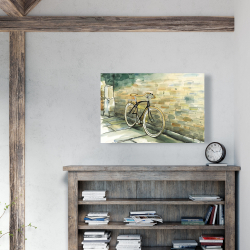 Toile 24 x 36 - Vieille bicyclette urbaine