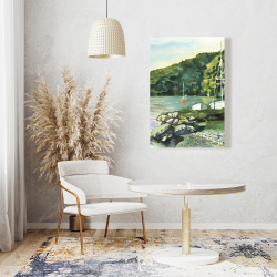 Toile 24 x 36 - Journée en voilier