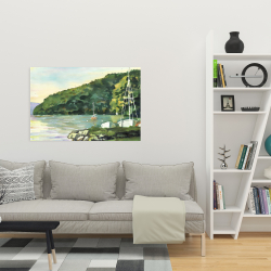 Toile 24 x 36 - Journée en voilier