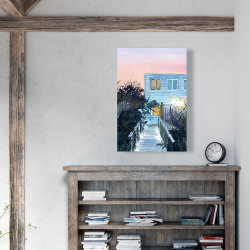 Toile 24 x 36 - Maison de plage