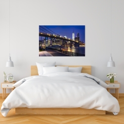 Toile 24 x 36 - Ville de nuit