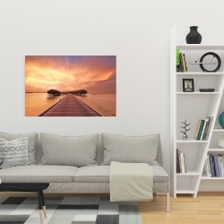 Canvas 24 x 36 - Sea villas