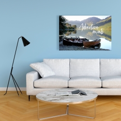 Canvas 24 x 36 - Adventure awaits