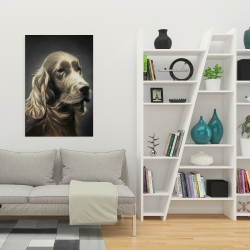 Canvas 24 x 36 - Field spaniel