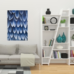 Toile 24 x 36 - Plumage bleu