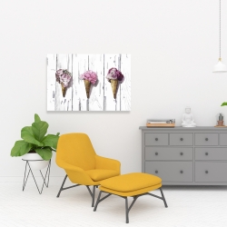 Toile 24 x 36 - Cornets de pivoine