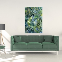 Toile 24 x 36 - Succulents abstrait