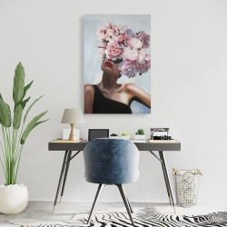 Canvas 24 x 36 - See life in flowers