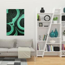 Toile 24 x 36 - Pierre malachite