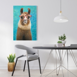 Toile 24 x 36 - Aimable llama