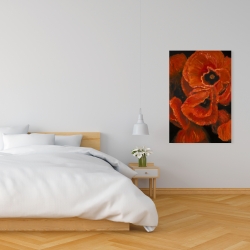 Canvas 24 x 36 - Poppy bouquet