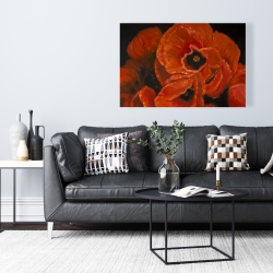 Canvas 24 x 36 - Poppy bouquet