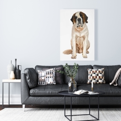 Toile 24 x 36 - Saint-bernard