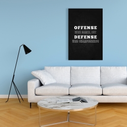 Toile 24 x 36 - Offense wins games...