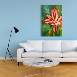 Canvas 24 x 36 - Blaze tiger lilies