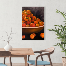 Canvas 24 x 36 - Bowl of cherry tomatoes
