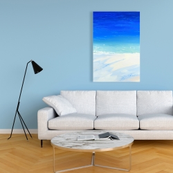 Toile 24 x 36 - Vue satellite de l'océan