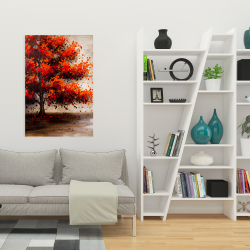 Canvas 24 x 36 - Tree with dotted leaves