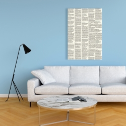 Toile 24 x 36 - Papier journal