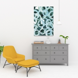 Canvas 24 x 36 - Abstract rings