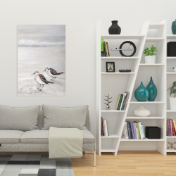 Toile 24 x 36 - Deux oiseaux bécasseau