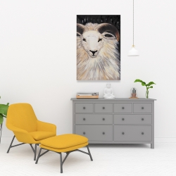 Canvas 24 x 36 - Bushy ram
