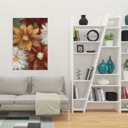 Canvas 24 x 36 - Fall colors flowers