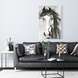Toile 24 x 36 - Magnifique cheval sauvage